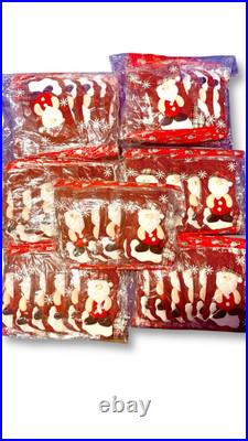 Wholesale 162 Handmade Christmas Stocking Bags Santa Rudolph 3D ships same day