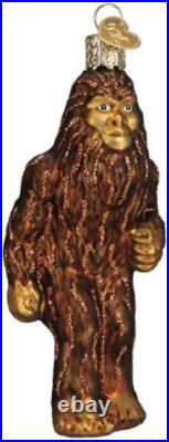 Wholesale Lot of 12 Bigfoot-Sasquatch Blown Glass Christmas Ornaments by OWC
