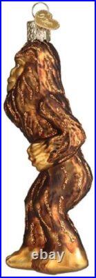 Wholesale Lot of 12 Bigfoot-Sasquatch Blown Glass Christmas Ornaments by OWC