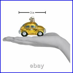 Wholesale Lot of 12 VW BUG in Red Blown Glass Ornaments by Old World Christmas