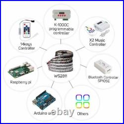 Wholesale WS2812B 5V 5050 RGB LED Strip 1-20M 60-1200 Led Individual Addressable Wholesale WS2812B 5V 5050 RGB LED Strip 1-20M 60-1200 Led Individual Addressable
