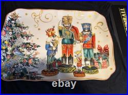 Williams-Sonoma Christmas Platter'Twas the Night Before Christmas' Design