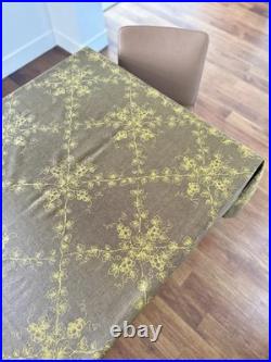 Williams Sonoma Grape Jacquard Square Tablecloth 70x108 NIP Rare HTF B31