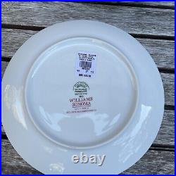 Williams Sonoma Pillivuyt Nordic Noel 8 Salad Plates Set/4 Limited Christmas