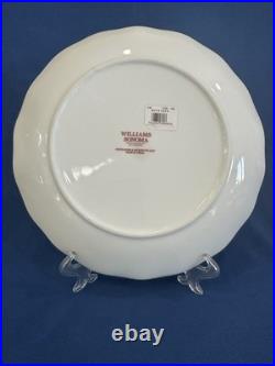 Williams Sonoma TWAS THE NIGHT CHRISTMAS Santa Stocking Dinner Plate NWT