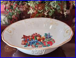 Williams Sonoma Twas the Night Before Christmas 13 Serving Bowl