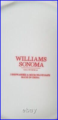 Williams Sonoma Twas the Night Before Christmas Santa on Train Plate 7.25