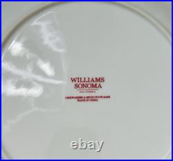 Williams Sonoma Twas the Night Before Christmas mixed set of 4 dinner plates