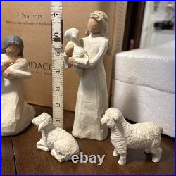 Willow Tree Nativity 6 pc Set Demdaco Susan Lordi Jesus Mary Joseph+ 1999 #26005 Willow Tree Nativity 6 pc Set Demdaco Susan Lordi Jesus Mary Joseph+ 1999 #26005