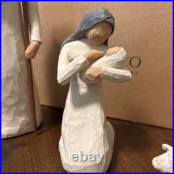 Willow Tree Nativity 6 pc Set Demdaco Susan Lordi Jesus Mary Joseph+ 1999 #26005 Willow Tree Nativity 6 pc Set Demdaco Susan Lordi Jesus Mary Joseph+ 1999 #26005