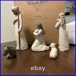 Willow Tree Nativity 6 pc Set Demdaco Susan Lordi Jesus Mary Joseph+ 1999 #26005 Willow Tree Nativity 6 pc Set Demdaco Susan Lordi Jesus Mary Joseph+ 1999 #26005