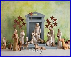 Willow Tree Zampognaro Shepherd Figurine Hand-Painted Nativity