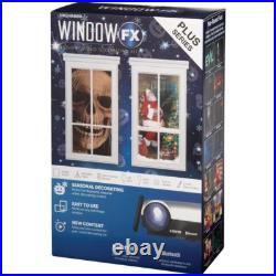 WindowFX Plus Projector Holiday Video Decorating Kit Christmas Halloween