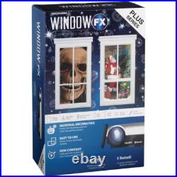WindowFX Plus Projector Holiday Video Decorating Kit Christmas Halloween