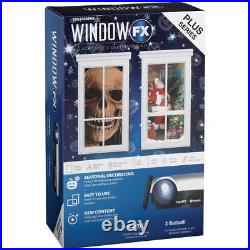 WindowFX Plus Projector Holiday Video Decorating Kit Christmas Halloween