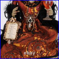 Wine List Witch Halloween Figurine Shelf Sitter Karen Didion