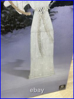 Winter Wonder Lane 5' LED Animated Angel With Harp Christmas Decor BEAUTIFUL