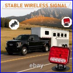Wireless Trailer Lights, Adjustable Magnetic LED Trailer Lights with Reflectors