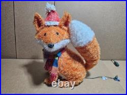Wondershop By Target Lit Tinsel Fox Outdoor Christmas Yard Decoration