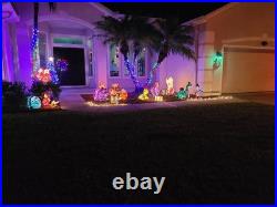 Wondershop By Target Lit Tinsel Hippo Outdoor Christmas Yard Decoration