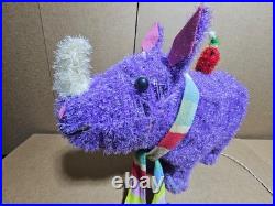 Wondershop By Target Lit Tinsel Rhino Outdoor Christmas Yard Decoration