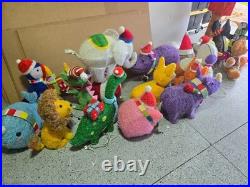 Wondershop By Target Lit Tinsel Rhino Outdoor Christmas Yard Decoration