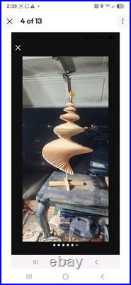 Wooden Spiral Christmas Tree