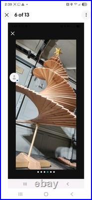 Wooden Spiral Christmas Tree