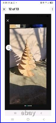 Wooden Spiral Christmas Tree