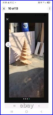 Wooden Spiral Christmas Tree