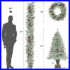 Xmas_Tree_Artificial_Christmas_4_Piece_Set_Garland_Wreath_Set_And_Good_For_Home_01_ne