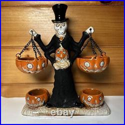 YANKEE CANDLE BONEY BUNCH Hang Double Votive Tea Light HALLOWEEN SUPER RARE