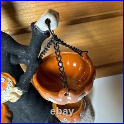 YANKEE CANDLE BONEY BUNCH Hang Double Votive Tea Light HALLOWEEN SUPER RARE