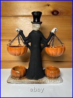 YANKEE CANDLE BONEY BUNCH Hang Double Votive Tea Light HALLOWEEN SUPER RARE