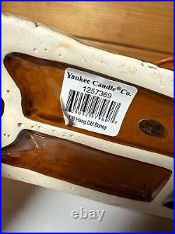 YANKEE CANDLE BONEY BUNCH Hang Double Votive Tea Light HALLOWEEN SUPER RARE