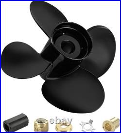 YOUNG PROPS 13x19 Boat Propeller (with Kit) for Mercury Engine 4-Blade 40-140HP RH