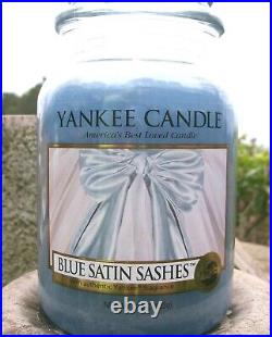 Yankee Candle BLUE SATIN SASHES My Favorite Things LARGE 22oz. RARE NEW Yankee Candle BLUE SATIN SASHES My Favorite Things LARGE 22oz. RARE NEW