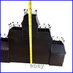 Yankee Candle Haunted House Tea Light Metal Mansion Manor Black Halloween 2007 Yankee Candle Haunted House Tea Light Metal Mansion Manor Black Halloween 2007