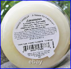 Yankee Candle Retired World Journeys TAHITIAN TIARE FLOWER Large 22 oz. NEW Yankee Candle Retired World Journeys TAHITIAN TIARE FLOWER Large 22 oz. NEW