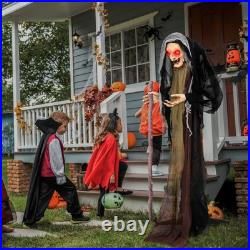 Yescom Animated Halloween Witch Crutch 5FT Sound Activated Party Yard Décor 2024 Yescom Animated Halloween Witch Crutch 5FT Sound Activated Party Yard Décor 2024