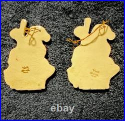 Yona Original B-714 Santa Musician Ceramic Hanging Christmas Ornaments