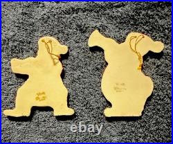 Yona Original B-714 Santa Musician Ceramic Hanging Christmas Ornaments